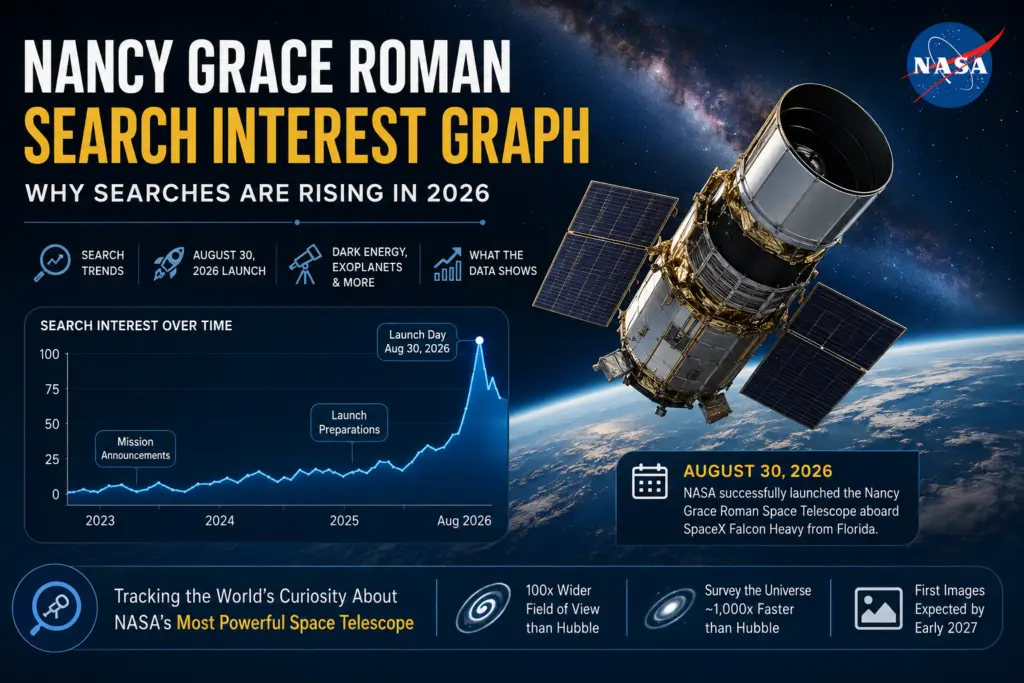 Nancy Grace Roman Search Interest Graph: 2026 Trends 1 Nancy Grace Roman Search Interest Graph