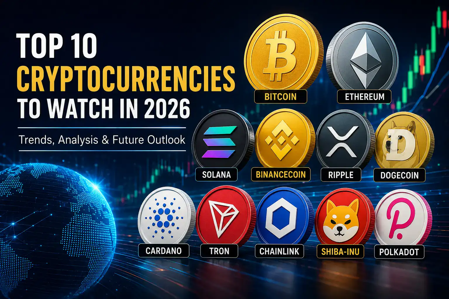 Top 10 Cryptocurrencies to Watch in 2026